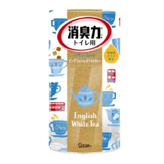 130702 "ST" "Shoushuuriki" Жидкий дезодорант – ароматизатор для туалета с ароматом английского чая 400 мл  1/18