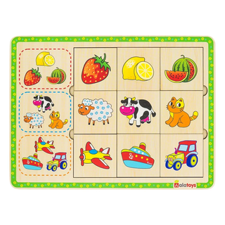 Пазл-ассоциации Логика, развивающая игрушка для детей, арт. ПЗЛ2037