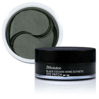 544987 "JMSOLUTION"  Гидрогелевые ультра увлажняющие  патчи с экстракт кокона тутового шелкопряда и углем 60 шт 90г 1/72