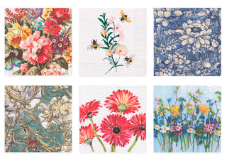 Салфетки бумажные Love2art ассорти "Вдохновение рядом", 33 x 33 см, 6 шт.