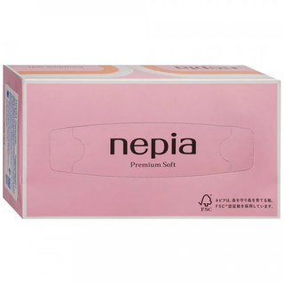 NEPIA Premium Soft Бумажные двухслойные салфетки, 180 шт (1 пачка)
