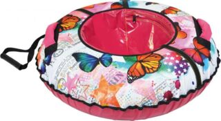 Тюбинг Nika ТБ2К-95 принт Бабочки d=95 ТБ2К-95/Б2