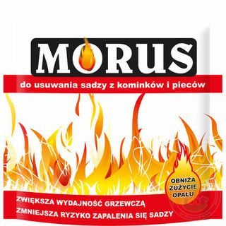 Порошок для удаления сажи из каминов, печей, дымоходов Morus, 50 гр