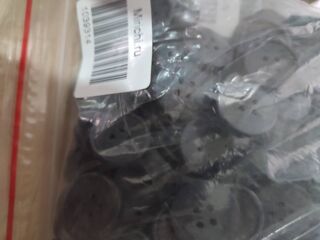 Пуговицы Ø20 серая 4прокола