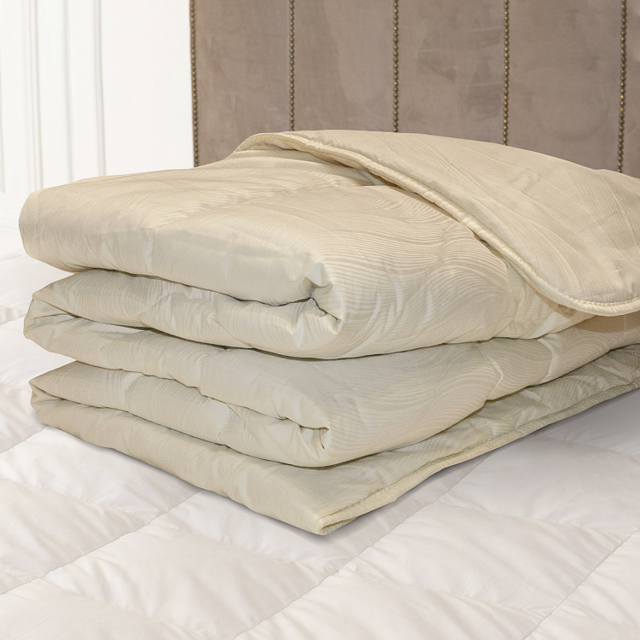 Одеяло стеганое Kariguz «Elegant Wool/Элегант Шерсть» всесезонное, 260 г/м2, 200х220 см