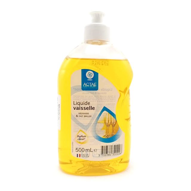 Жидкость для мытья посуды глубокого очищения Actae Verde лимон, 500мл