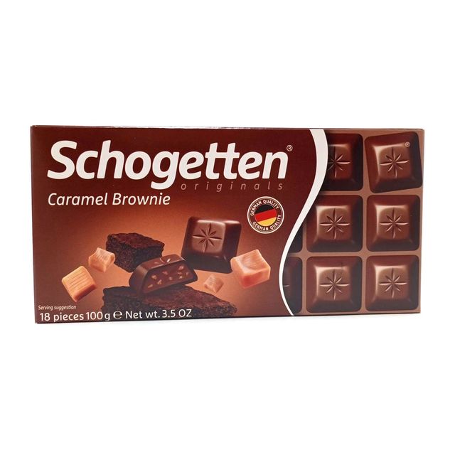 Шоколад Schogetten молочный, вкус Крем Брауни, 100г