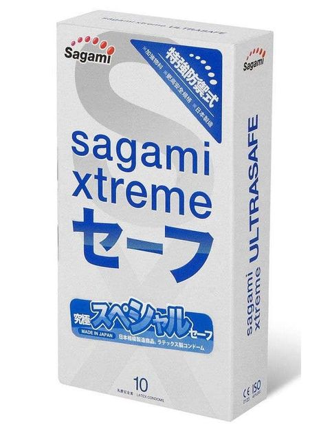 Презервативы Sagami Xtreme Ultrasafe, 10шт.