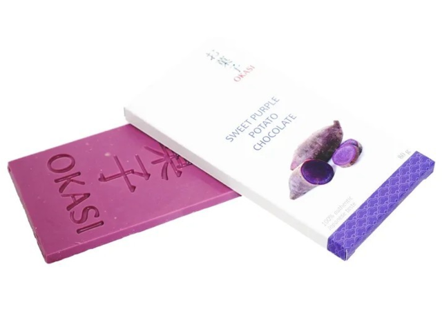 Шоколад Okasi с фиолетовым бататом
