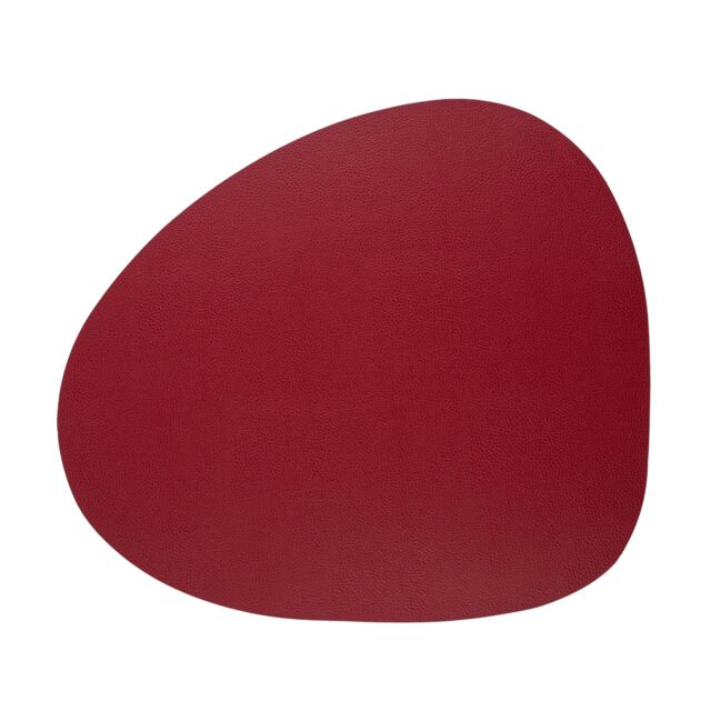 SKIN02007-1 salsa red подстановочная салфетка фигурная 37х44см
