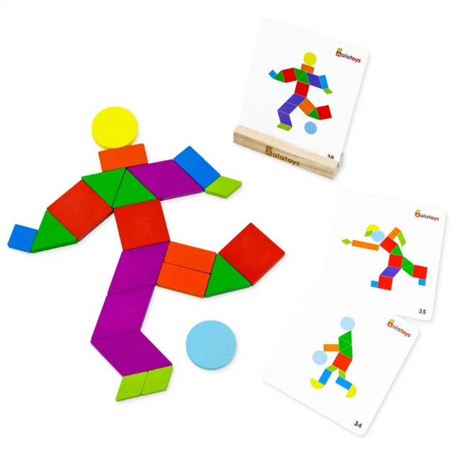 Мозаика Фигурки, развивающая игрушка для детей, арт. МКФ05