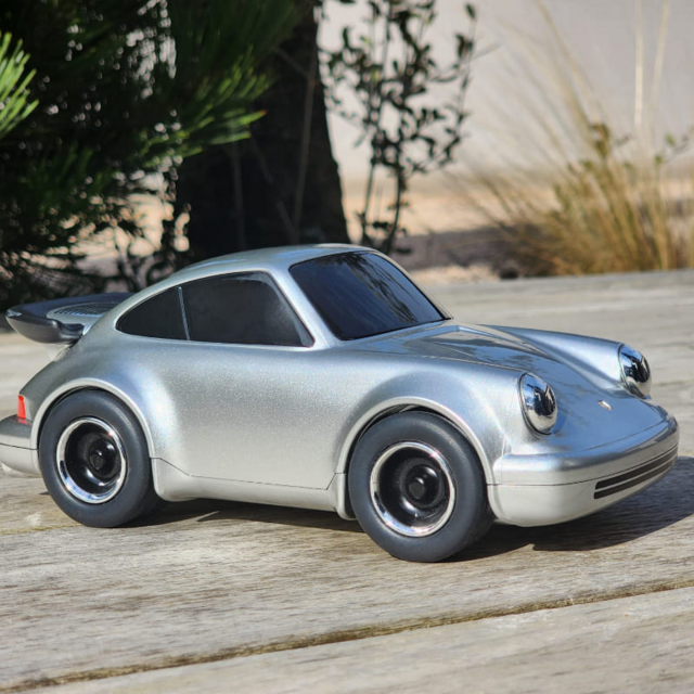 Игрушечная гоночная машинка Baghera Porsche 911, серебристая