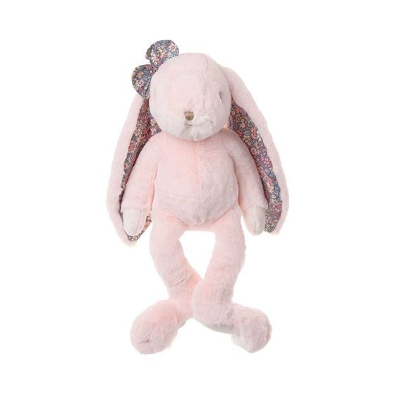 Плюшевый заяц Bukowski "Strawberry", светло-розовый, 30 см