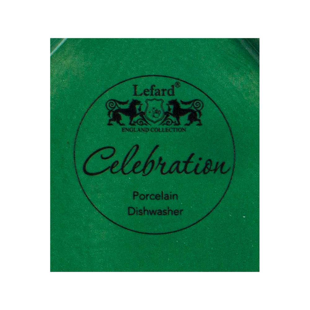 Тарелка-ёлка LEFARD CELEBRATION, 18 см, зеленая, арт. 189-323