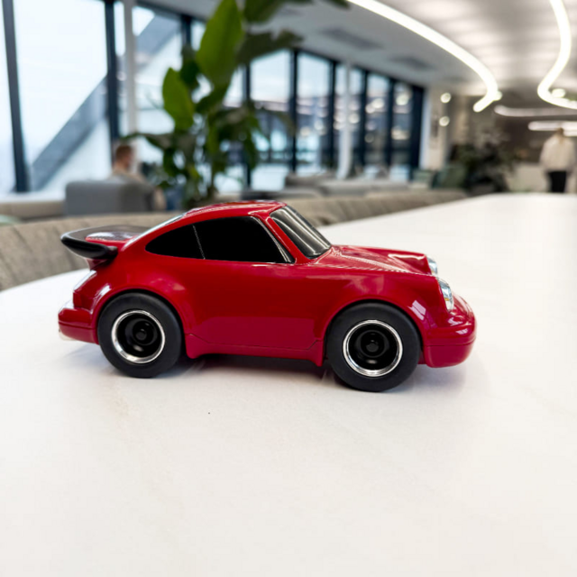 Игрушечная гоночная машинка Baghera Porsche 911, красная