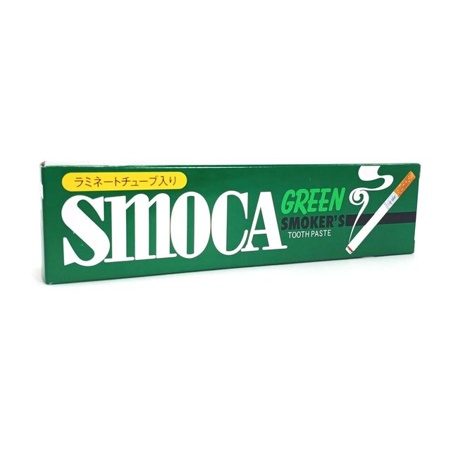 Зубная паста Smoca Green  для курящих со вкусом мяты и эвкалипта, 120гр