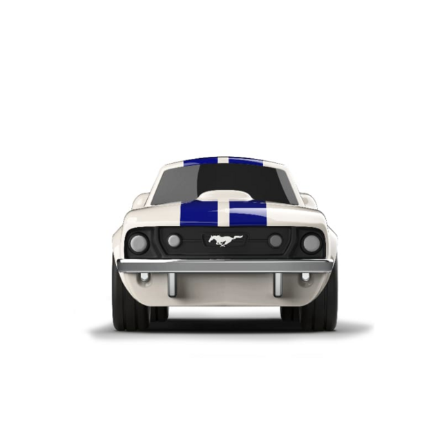 Игрушечная гоночная машинка Baghera Ford Mustang, молочная