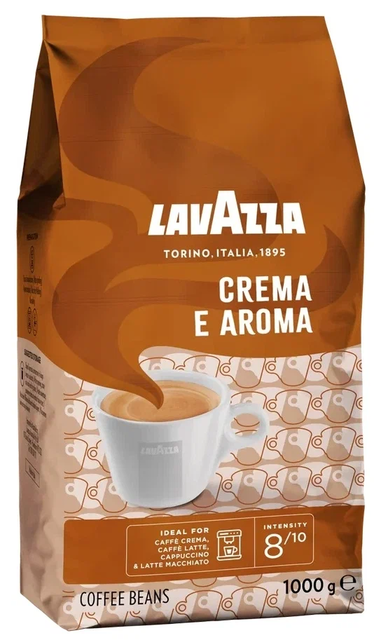 Кофе Lavazza Crema e Aroma в зернах, 1кг