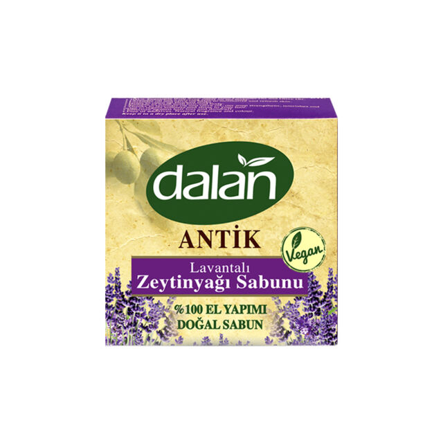 Dalan Мыло банное натуральное ручной работы с эфирным маслом лаванды Усиление кожного иммунитета и противовоспалительное 150 гр