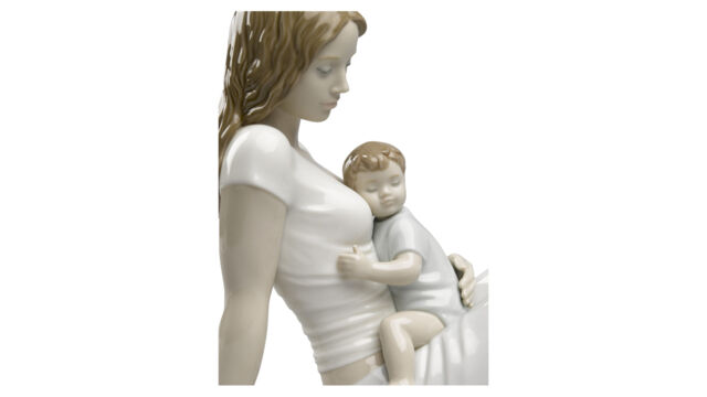 Фигурка Lladro Материнская любовь 36х25 см, фарфор