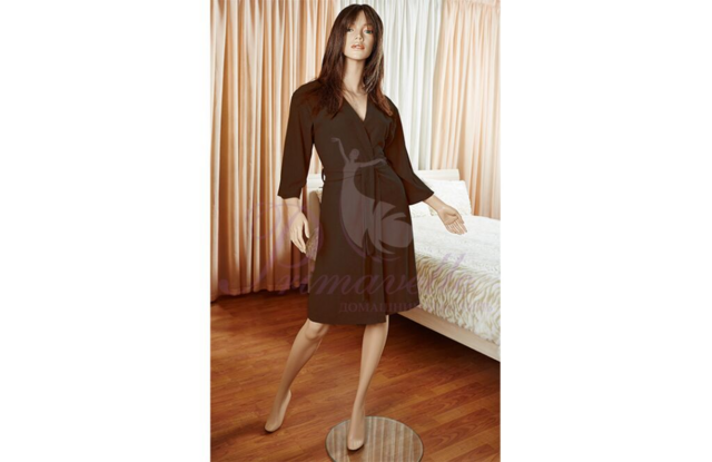 Халат женский махровый Anabel лаванда, размер S/M