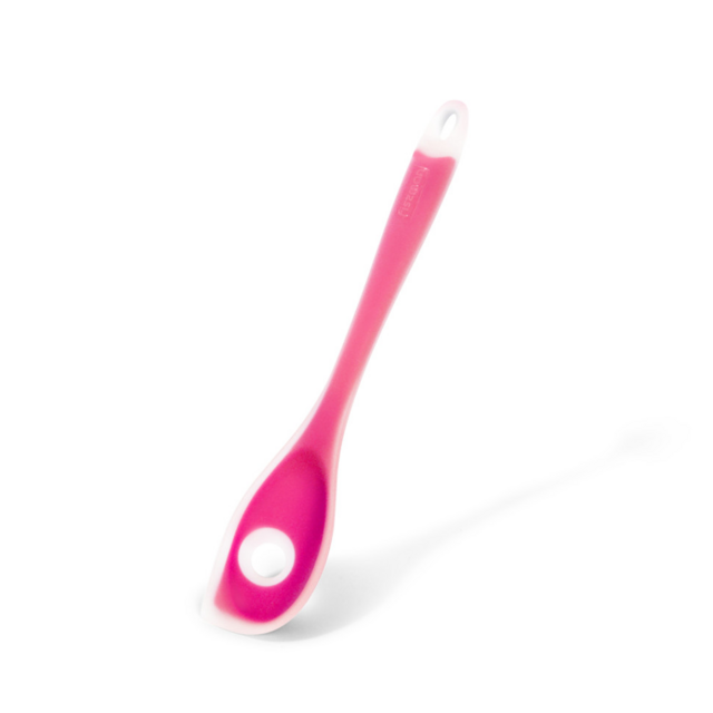 1327 FISSMAN Ложка с отверстием CANDY 27см (силикон)