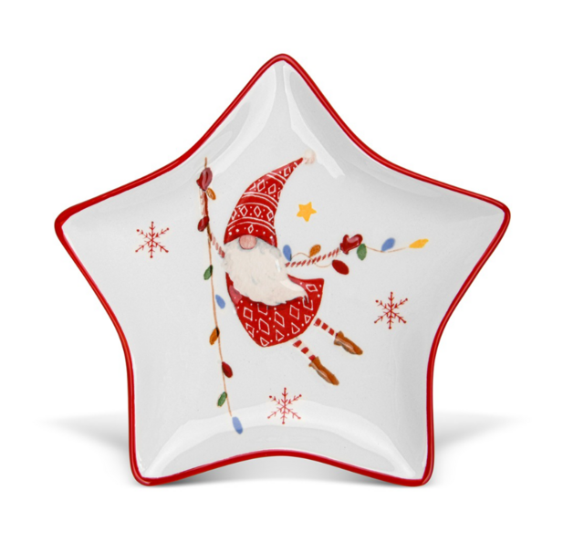 0388 FISSMAN Блюдо звезда 20,7х20см (доломит)