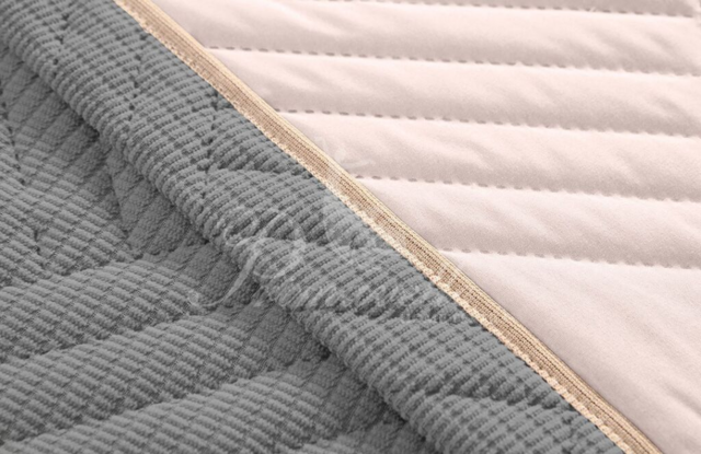 Покрывало Velvet серый, размер 220x240