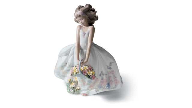 Фигурка Lladro Полевые цветы 21x26 см, фарфор