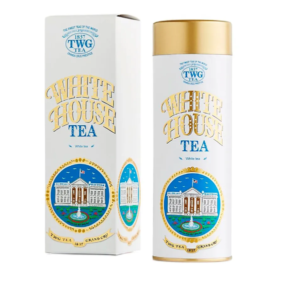 Чай белый TWG White House Tea / Белый Дом, туба 50 гр