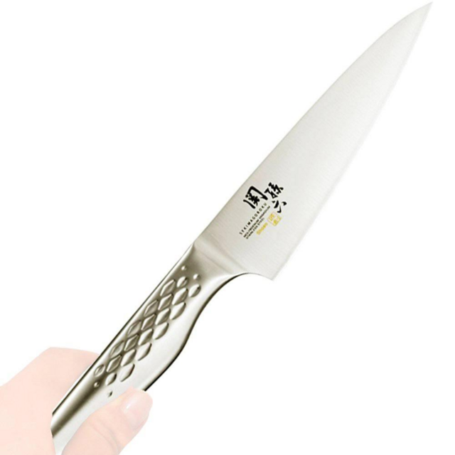 Нож кухонный KAI Магороку Шосо 12 см, сталь кованая нержавеющая