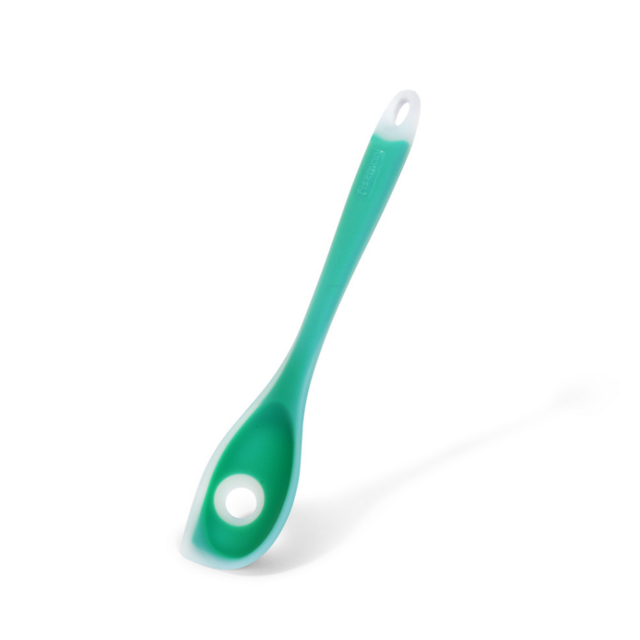 1327 FISSMAN Ложка с отверстием CANDY 27см (силикон)