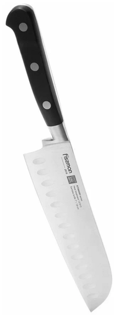 12515 FISSMAN Нож Сантоку 18см KITAKAMI (X50CrMoV15 сталь)