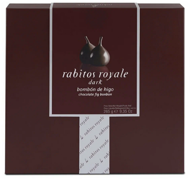 Rabitos Royale Инжир в темном шоколаде с трюфельным кремом №15 (Rabitos royale dark 265 g)