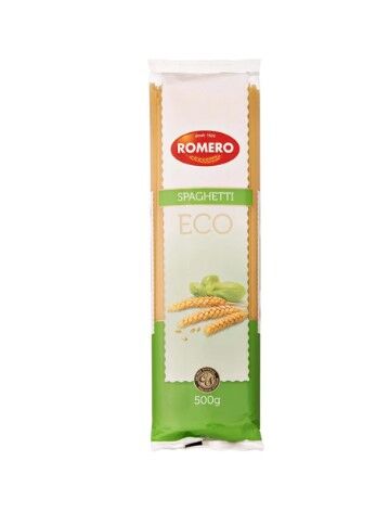Паста Спагетти Органик из твердых сортов пшеницы без яиц (Spaghetti Ecologico), уп. 500 гр.
