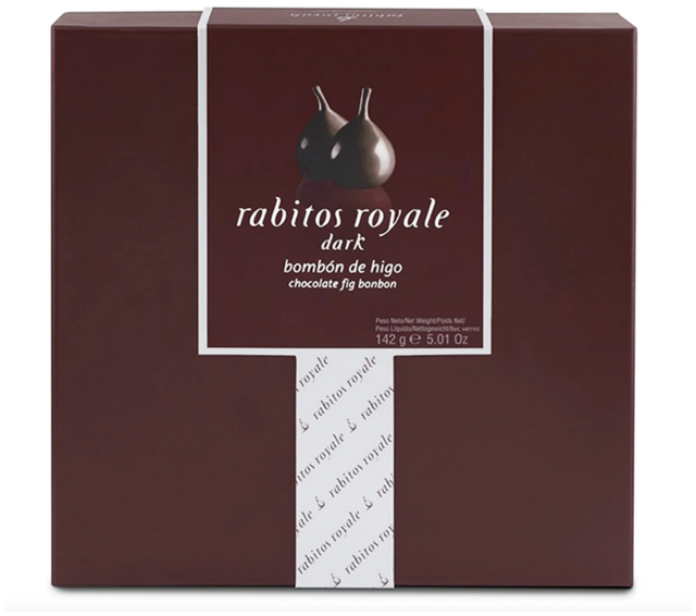 Rabitos Royale Инжир в темном шоколаде с трюфельным кремом №8 (Rabitos royale dark142g)