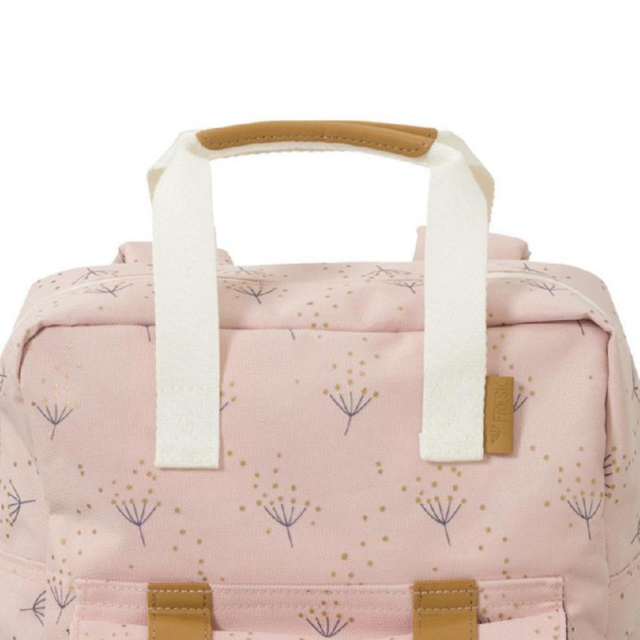 Рюкзак Fresk Парящий одуванчик, бежево-розовый, большой, водонепроницаемый