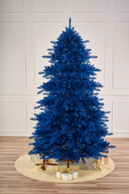Ель искусственная Max Christmas Барокко  синяя 1,8 м