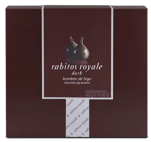 Rabitos Royale Инжир в темном шоколаде с трюфельным кремом №24 (Rabitos royale dark 425 g)