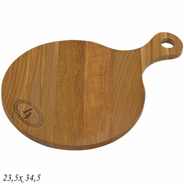 Доска разделочная Lenardi с ручкой 23,5х34,5, арт.  888-490