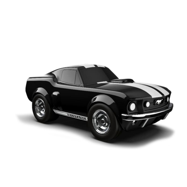 Игрушечная гоночная машинка Baghera Ford Mustang, черная