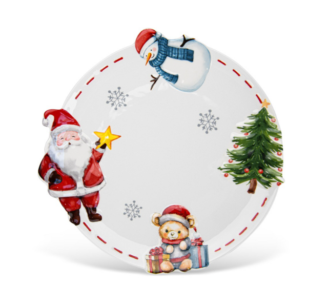 0368 FISSMAN Тарелка 25см (доломит)