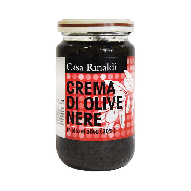 Крем-паста Casa Rinaldi из маслин в оливковом масле, 180г