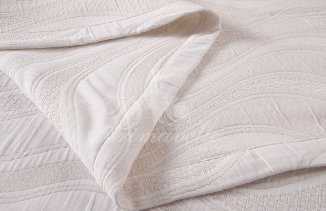 Покрывало Seline кремовый