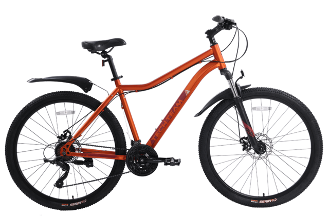Велосипед горный Delta 27,5"х19" оранжевый (сталь)