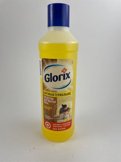Средство чистящее для пола Glorix Лимонная энергия, 1000 мл