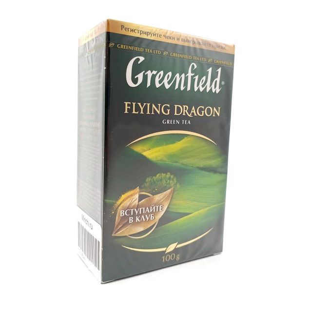 Чай зеленый Greenfield Flying Dragon, 100г