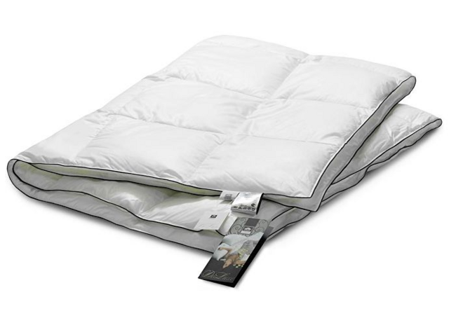 Одеяло пуховое Kariguz Deluxe "Белая магия" кассетное легкое, 220х240 см