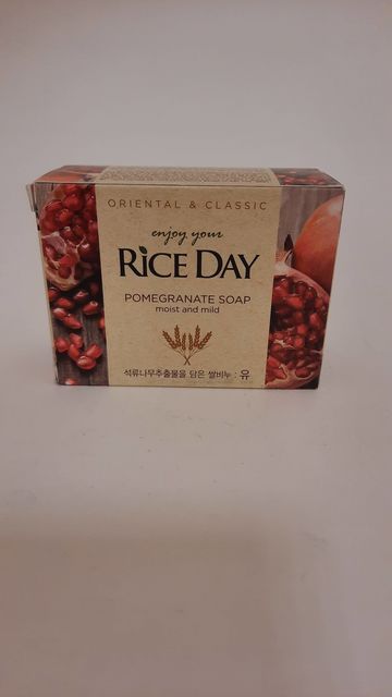 Мыло туалетное Rice Day Гранат и Пион, 100 гр