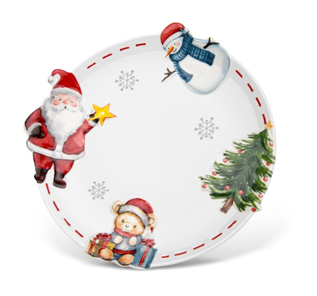 0368 FISSMAN Тарелка 25см (доломит)